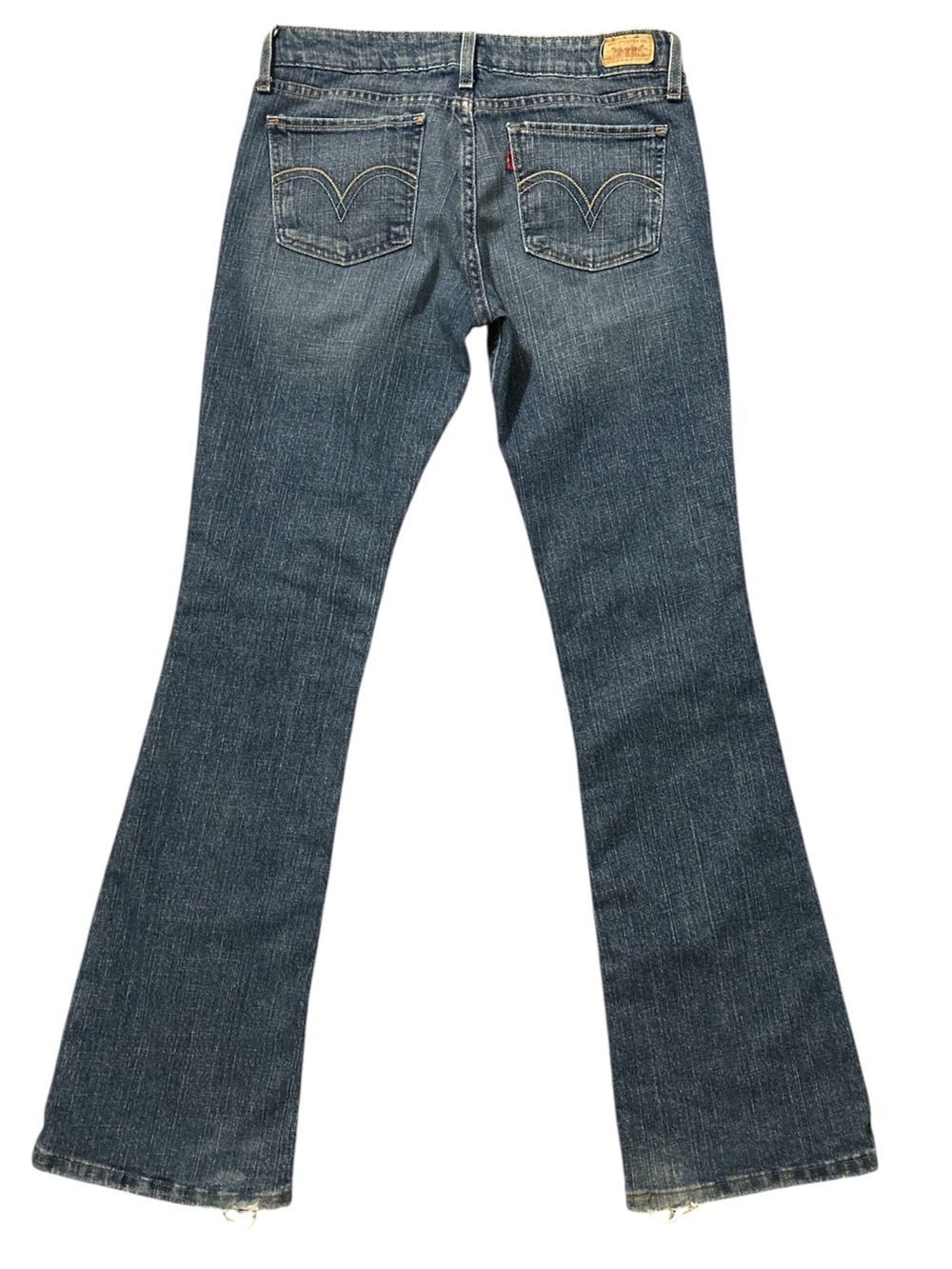 Levi’s Y2K Superlow 518 Denim Bootcut Jeans Sz 7 Long Juniors Low Rise